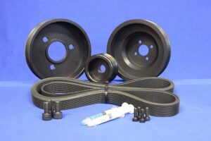 Volvo Penta Poly-V Pulley Kit for Engines: TMD-31A and TMD-41A