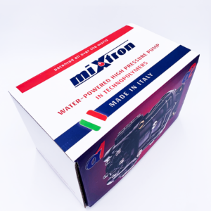 Alternative view of High Pressure Plunger Pump Mixtron Alpha 2 in Technopolymers and Inox 11-13-15-18 lt/min.