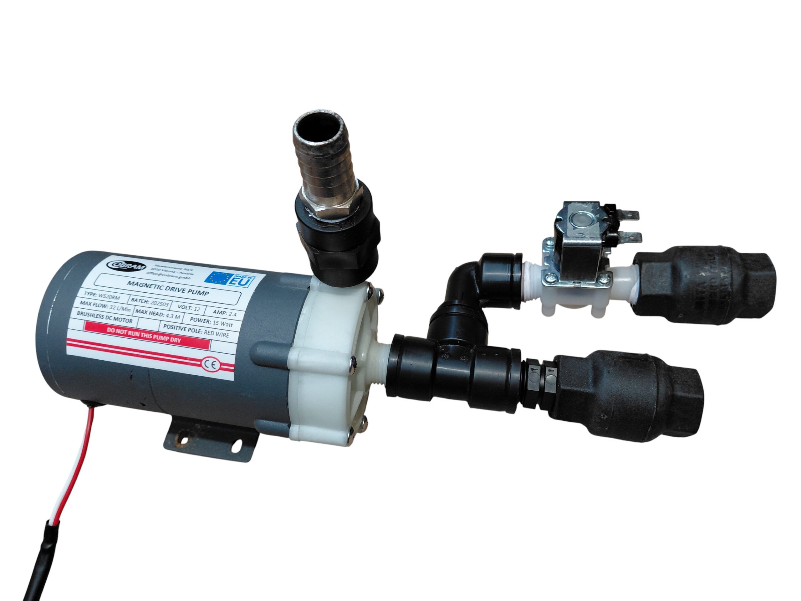 Energy recovery RO marine watermakers series PULSAR - 120 l/h (760 GPD) 12 Volt 400 Watt - Image 4