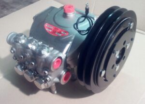 Alternative view of Magnetic Clutch Ogura 522850 with pulley diam 7″