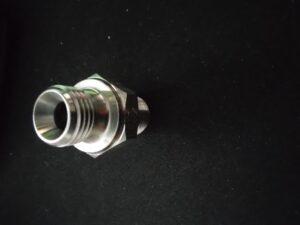 Alternative view of Male Straight Adapter 1/4" Thread BSP Parallel (60° Cone) to NPT