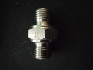 Alternative view of Male Straight Adapter 1/4" Thread BSP Parallel (60° Cone)