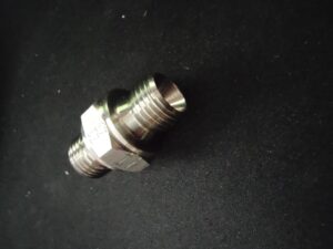 Male Straight Adapter 1/4" Thread BSP Parallel (60° Cone)