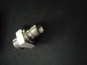 Alternative view of Male Straight Reducing Adapter 3/8" to 1/4" Thread BSP Parallel (60° Cone)