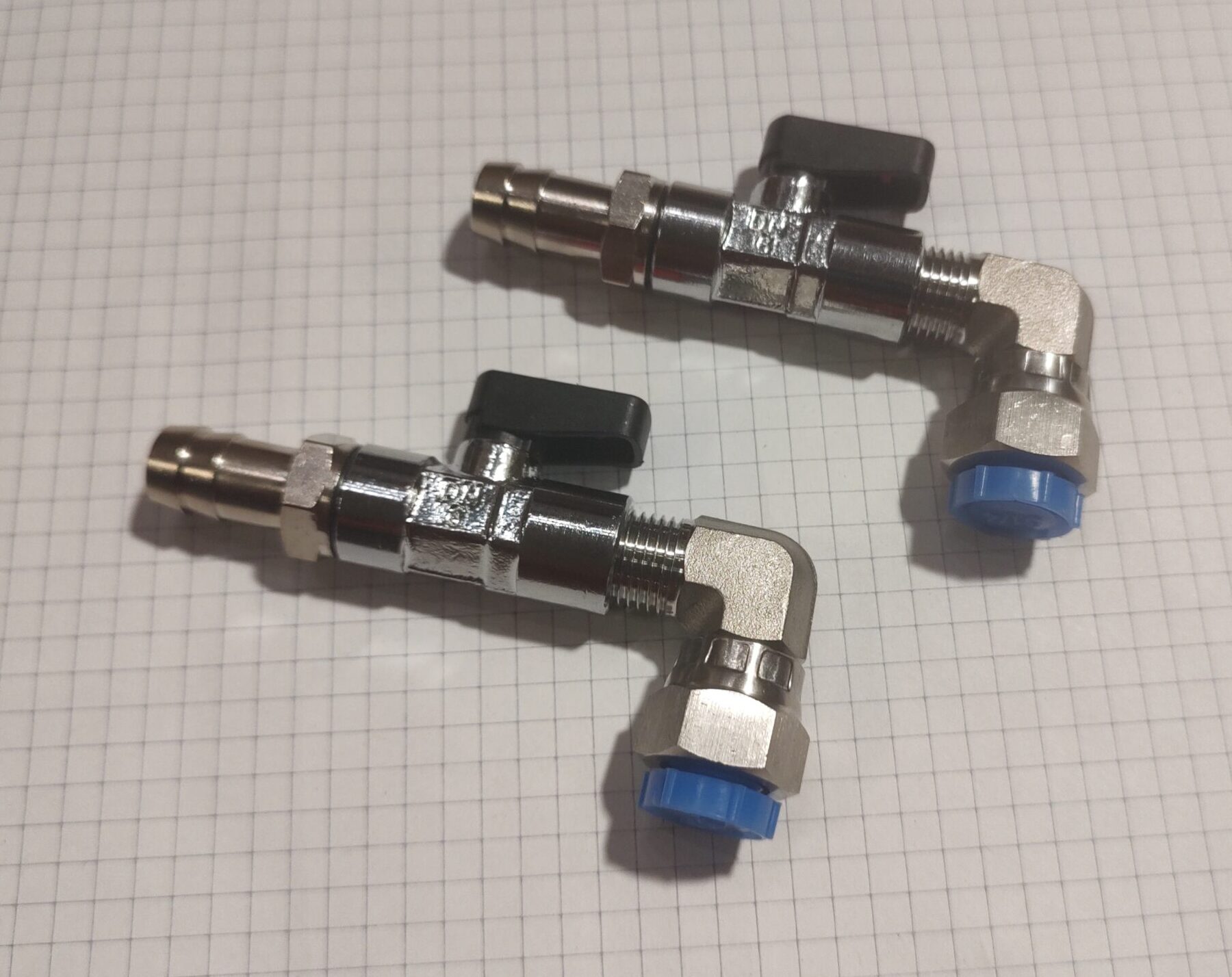 Valves kit for cleaning/preserving/pickling the membranes