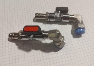 Alternative view of Valves kit for cleaning/preserving/pickling the membranes