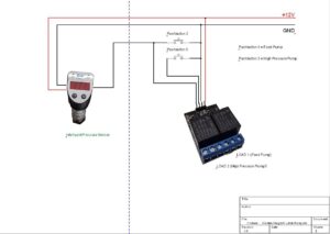 Alternative view of Bistable Latch Relay (double) 12V for Watermaker Pumps