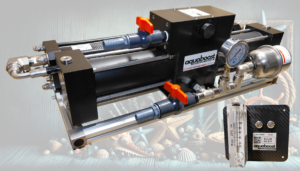 Energy recovery RO marine watermakers series AQUABOOST 45 l/h, 285 GPD, 12Volt (15 Amperes)