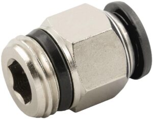 Straight Male Adapter Quick Fit “Thread 1/4" UNIVERSAL SHORT” for 12 mm hose