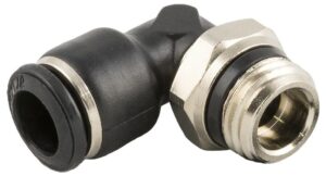 Quick Fit Orienting Elbow Male Adapter Thread 1/4 UNIVERSAL SHORT for 12 mm hose