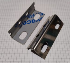 Stainless steel angle brackets for fixing RO vessels - Set 2 pieces